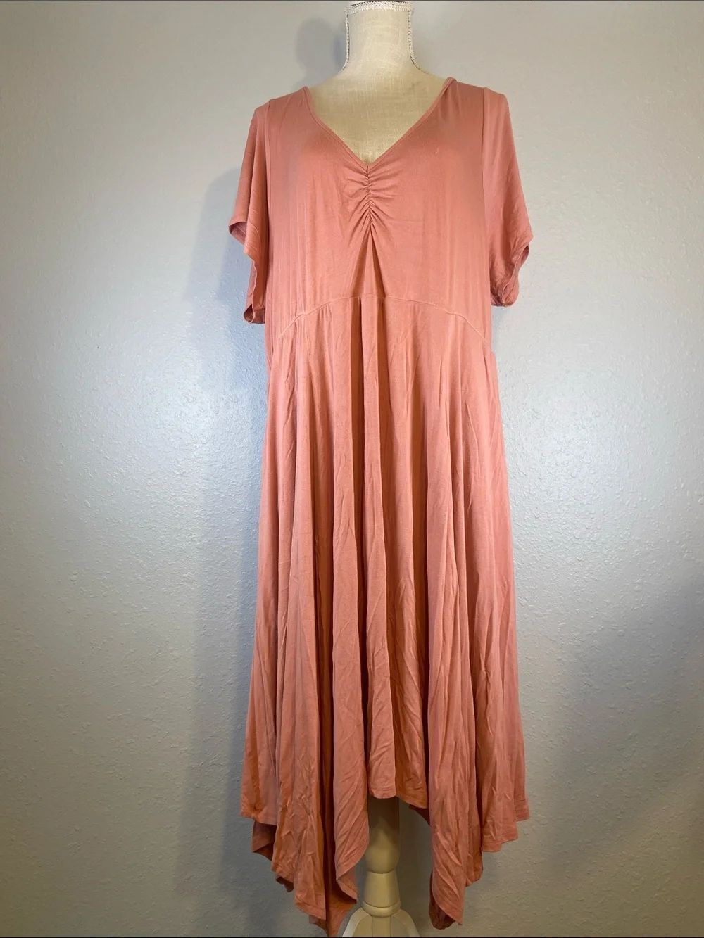 Torrid Super Soft Knits Lightweight Chic Comfy Cozy Skater Dress Size 4XL